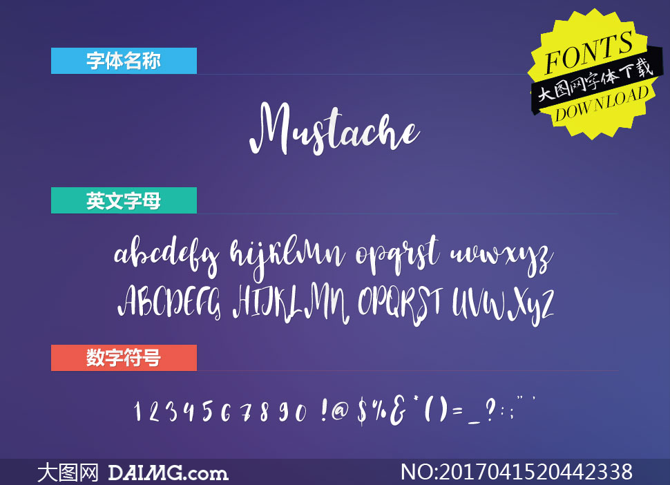 Mustache-Regular(Ӣ)