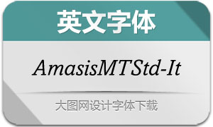 AmasisMTStd-Italic(Ӣ)