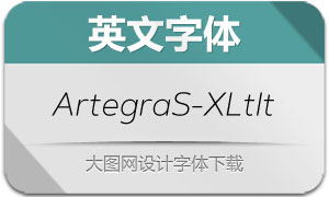 ArtegraSans-ExtraLightIt(Ӣ)