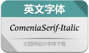 ComeniaSerif-Italic(Ӣ)