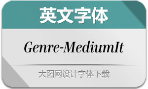 Genre-MediumItalic(Ӣ)