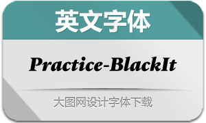 Practice-BlackItalic(Ӣ)