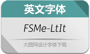 FSMe-LightItalic(Ӣ)
