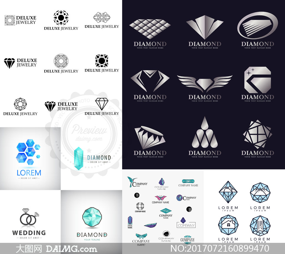 关 键 词: 矢量素材矢量图设计素材创意设计标志设计logo设计钻石