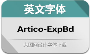 Artico-ExpandedBold(Ӣ)