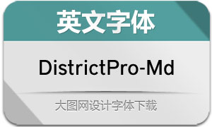 DistrictPro-Medium(Ӣ)