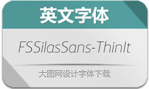 FSSilasSans-ThinItalic(Ӣ)