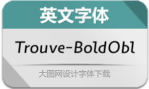 Trouve-BoldOblique(Ӣ)