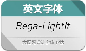 Bega-LightItalic(Ӣ)