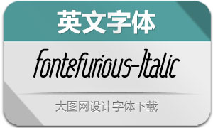 Font&furious-Italic(Ӣ)