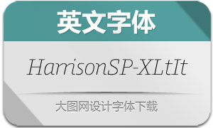 HarrisonSerifPro-ExtraLtIt()