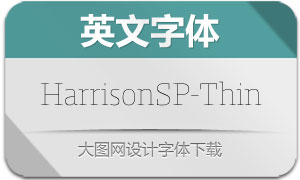 HarrisonSerifPro-Thin(Ӣ)