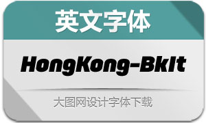 HongKong-BlackItalic(Ӣ)