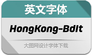 HongKong-BoldItalic(Ӣ)