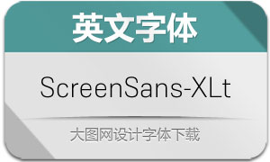 ScreenSans-ExtraLt(Ӣ)