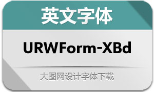 URWForm-ExtraBold(Ӣ)