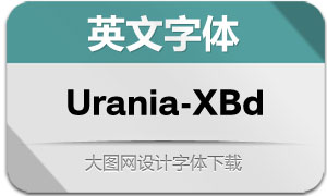 Urania-ExtraBold(Ӣ)