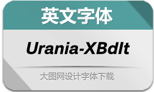 Urania-ExtraBoldIt(Ӣ)