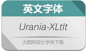 Urania-ExtraLightItalic(Ӣ)