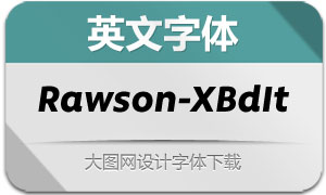 Rawson-ExtraBoldIt(Ӣ)
