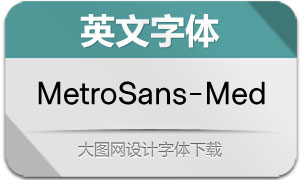 MetroSans-Medium(Ӣ)