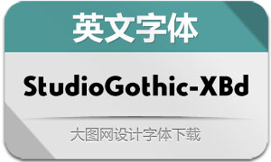 StudioGothic-ExtraBold(Ӣ)