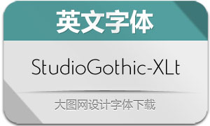 StudioGothic-ExtraLight(Ӣ)