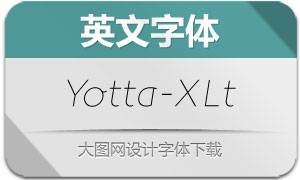 Yotta-ExtraLightItalic(Ӣ)