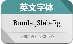 BundaySlab-Regular(Ӣ)