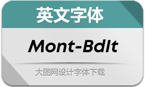 Mont-BoldItalic(Ӣ)