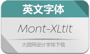 Mont-ExtraLightItalic(Ӣ)