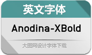 Anodina-ExtraBold(Ӣ)