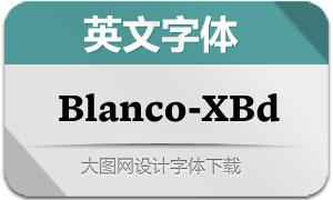 Blanco-ExtraBold(Ӣ)