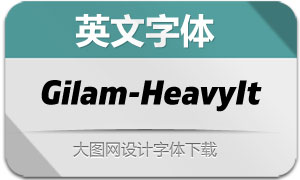 Gilam-HeavyItalic(Ӣ)
