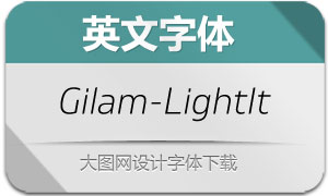 Gilam-LightItalic(Ӣ)