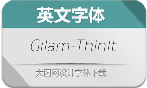 Gilam-ThinItalic(Ӣ)