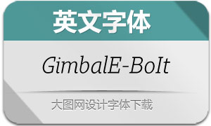 GimbalEgyp-BookItalic(Ӣ)
