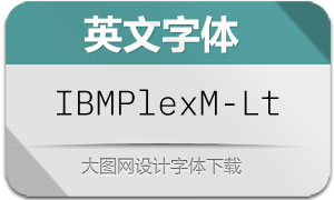 IBMPlexMono-Light(Ӣ)