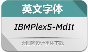 IBMPlexSans-MediumIt(Ӣ)