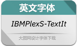 IBMPlexSans-TextItalic(Ӣ)