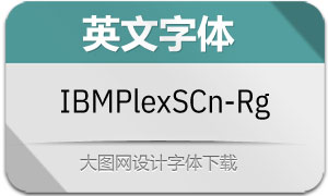 IBMPlexSansCn-Regular(Ӣ)