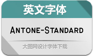 Antone-Standard(Ӣ)
