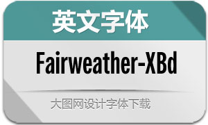 Fairweather-ExtraBold(Ӣ)