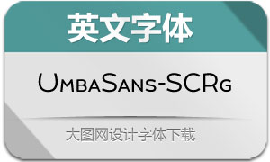 UmbaSans-SCRegular(Ӣ)