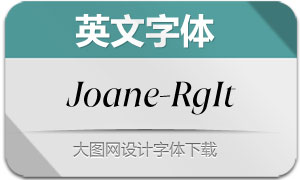 Joane-RegularItalic(Ӣ)