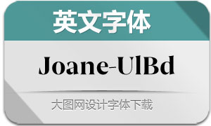 Joane-UltraBold(Ӣ)