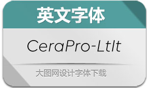 CeraPro-LightItalic(Ӣ)