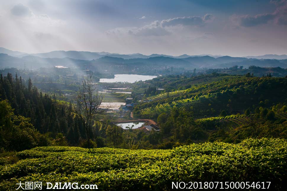 普洱市思茅区全景摄影图片