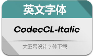 CodecColdLogo-Italic(Ӣ)