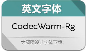 CodecWarm-Regular(Ӣ)